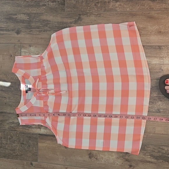 NWT ANN TAYLOR FACTORY TIE NECK BLOUSE - Picture 6 of 9